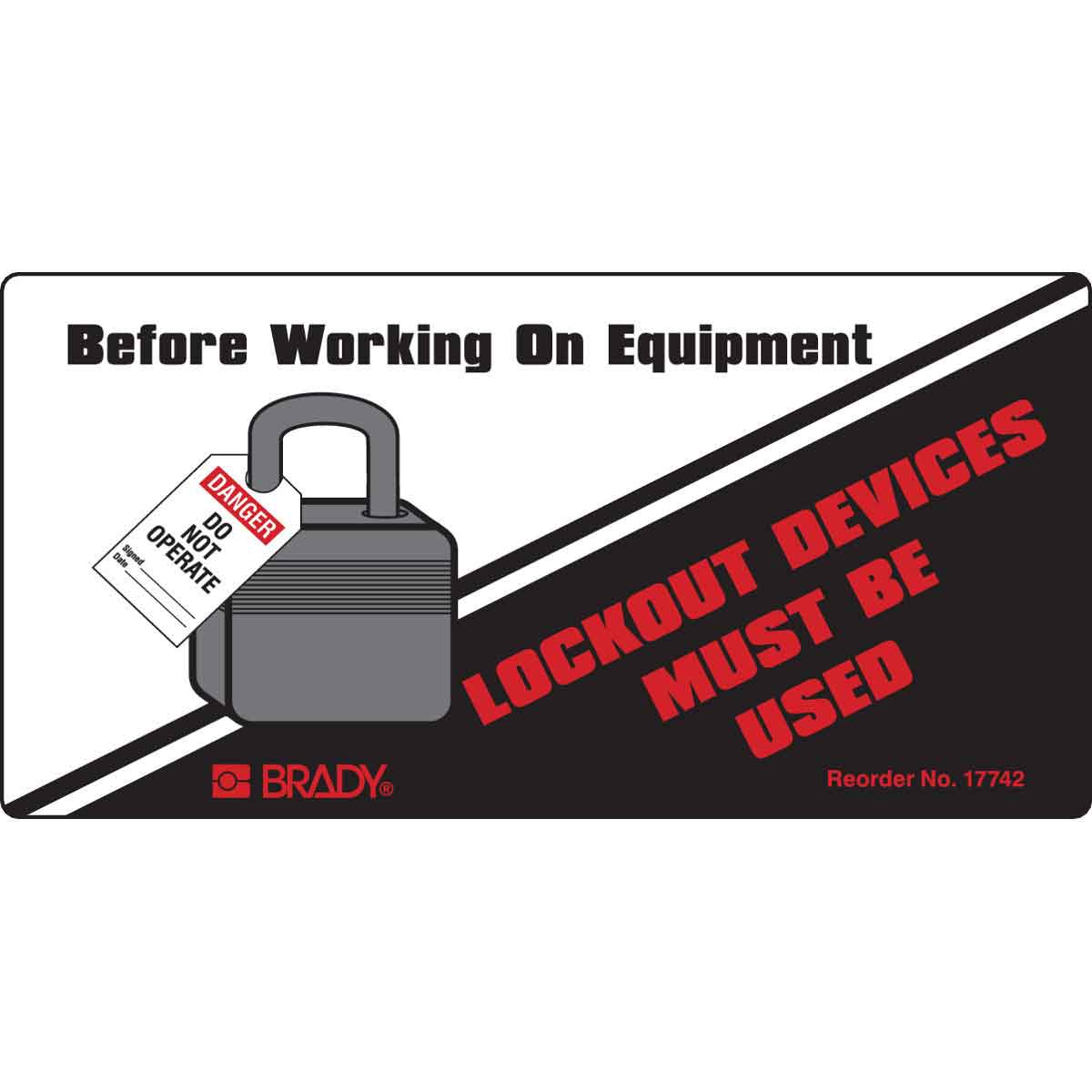 B7569 2X4 25/PK LOCKOUT DEVICES MUST BE