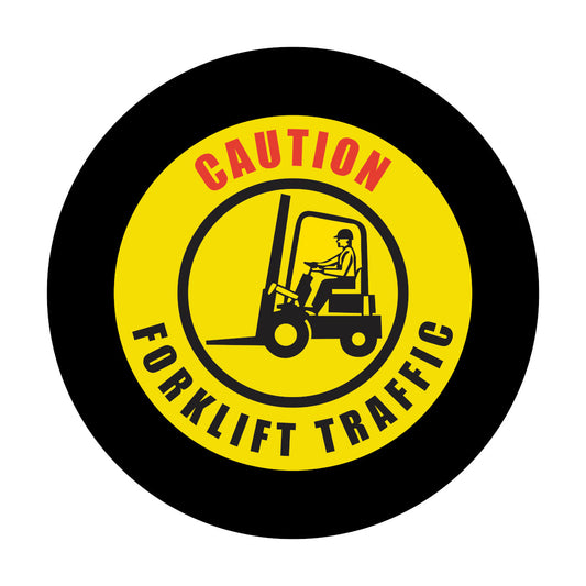 Lens Forklift Traffic Red Caution SizeE