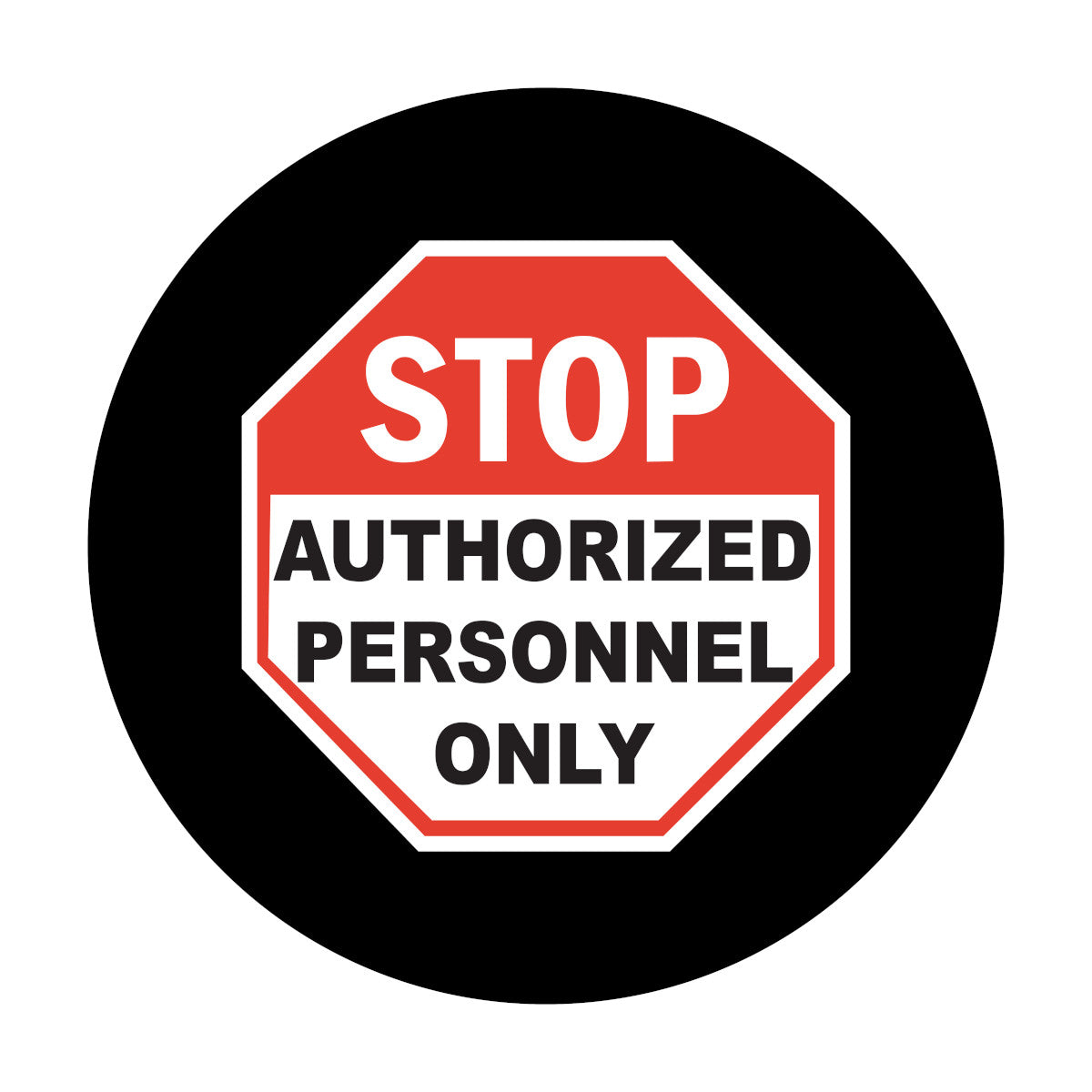 Lens STOP APO Sign SizeM