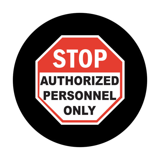 Lens STOP APO Sign SizeE