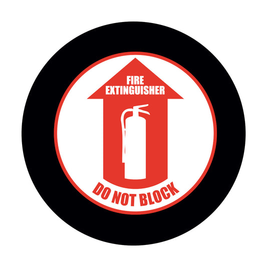 Lens Fire Extingsher Do Not Block SizeE