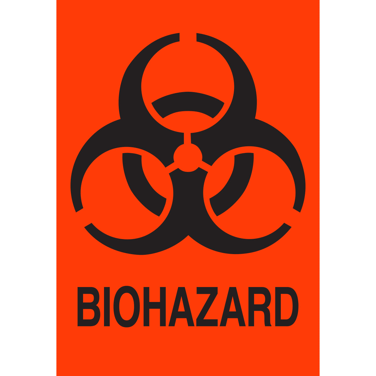 Lbls BIOHAZARD 10x7 10PK