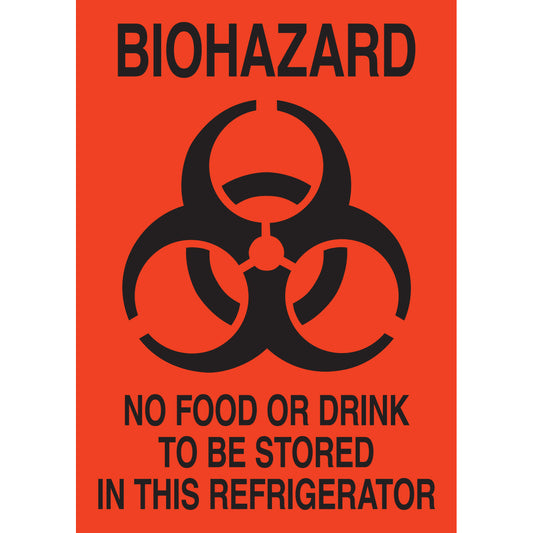 Lbls BIOHAZARD 14x10 Sign