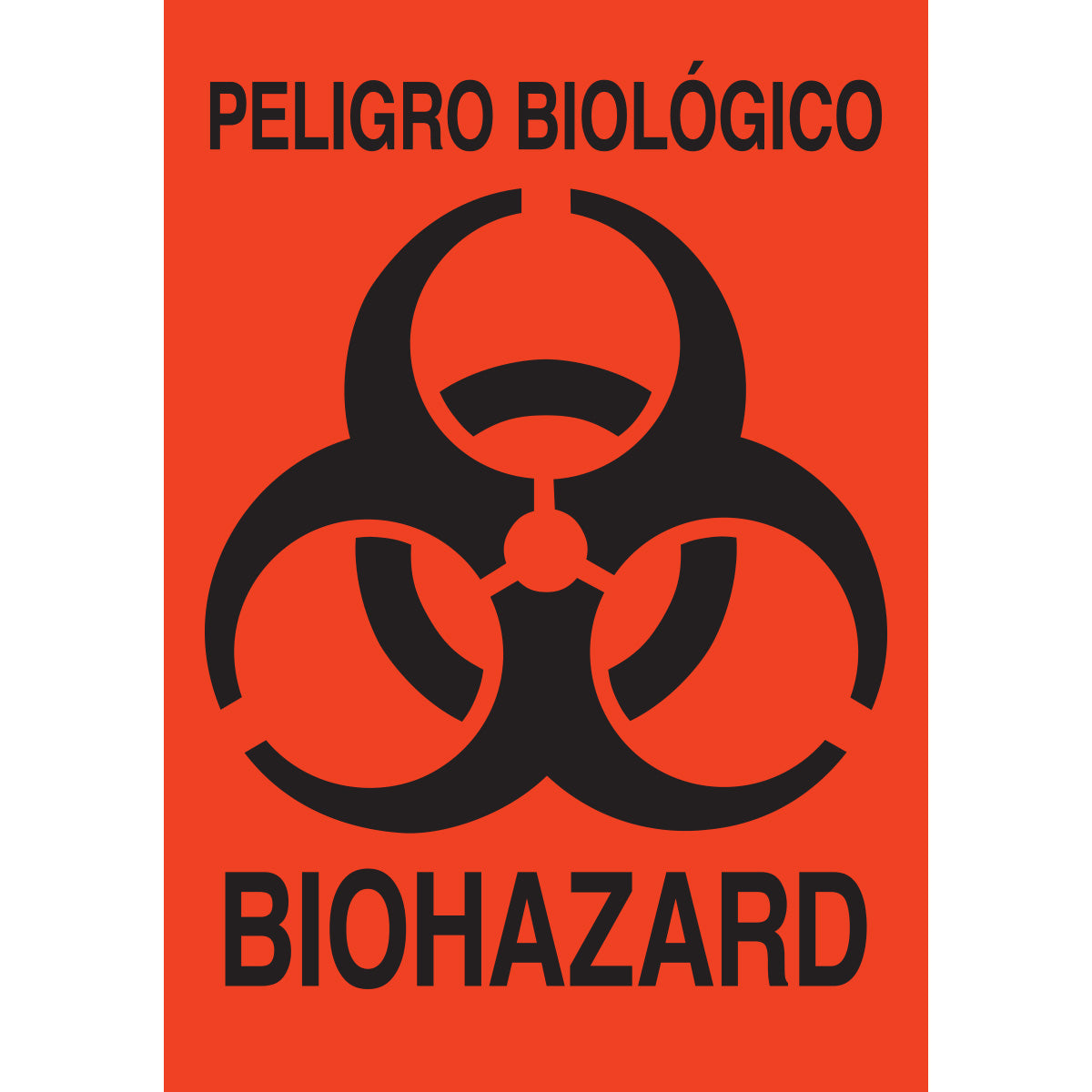 Lbls BIOHAZARD Bi-lingual 10x7 10pk