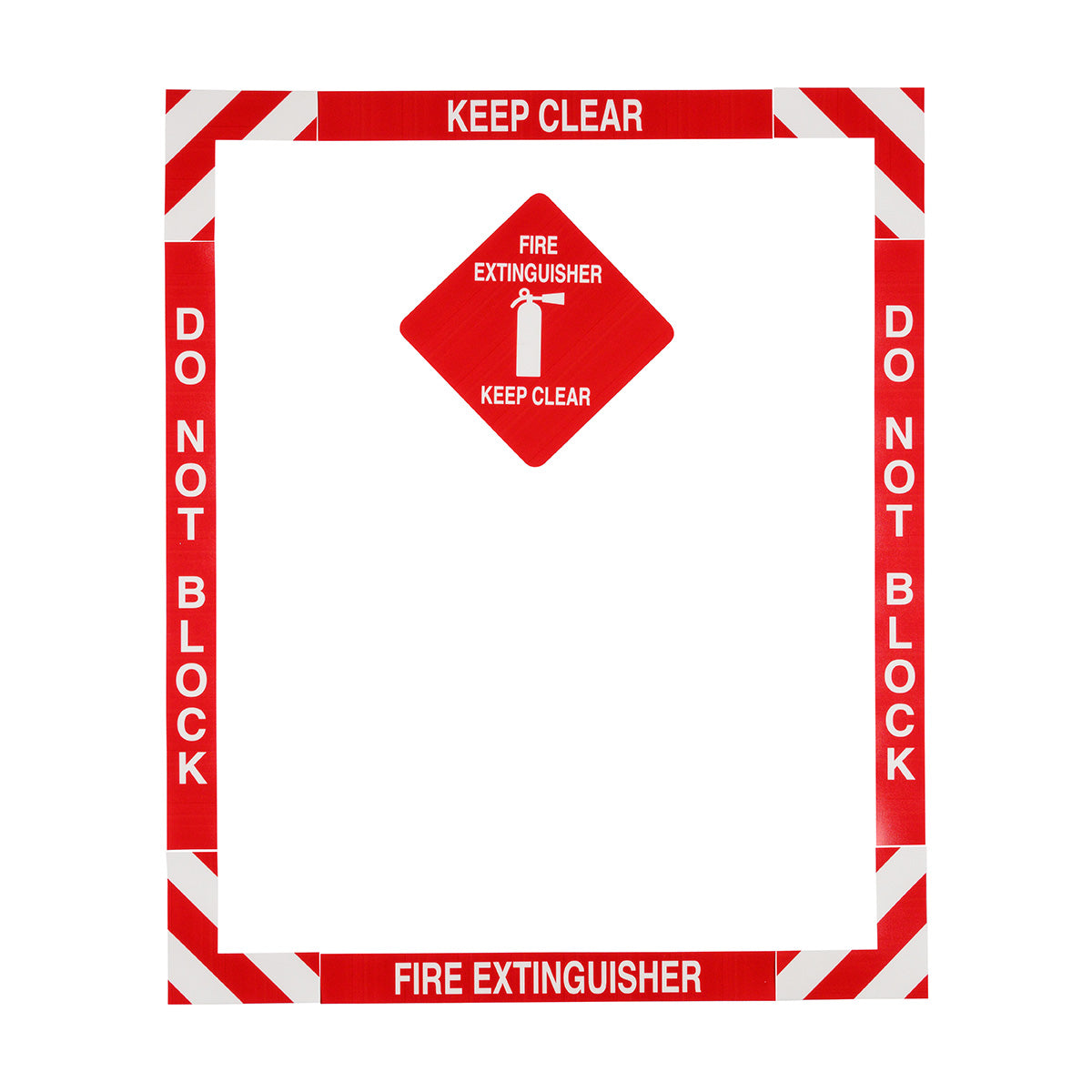 Fire Extinguisher Floor Marking Kit