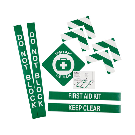 First Aid Kit Floor Marking Kit