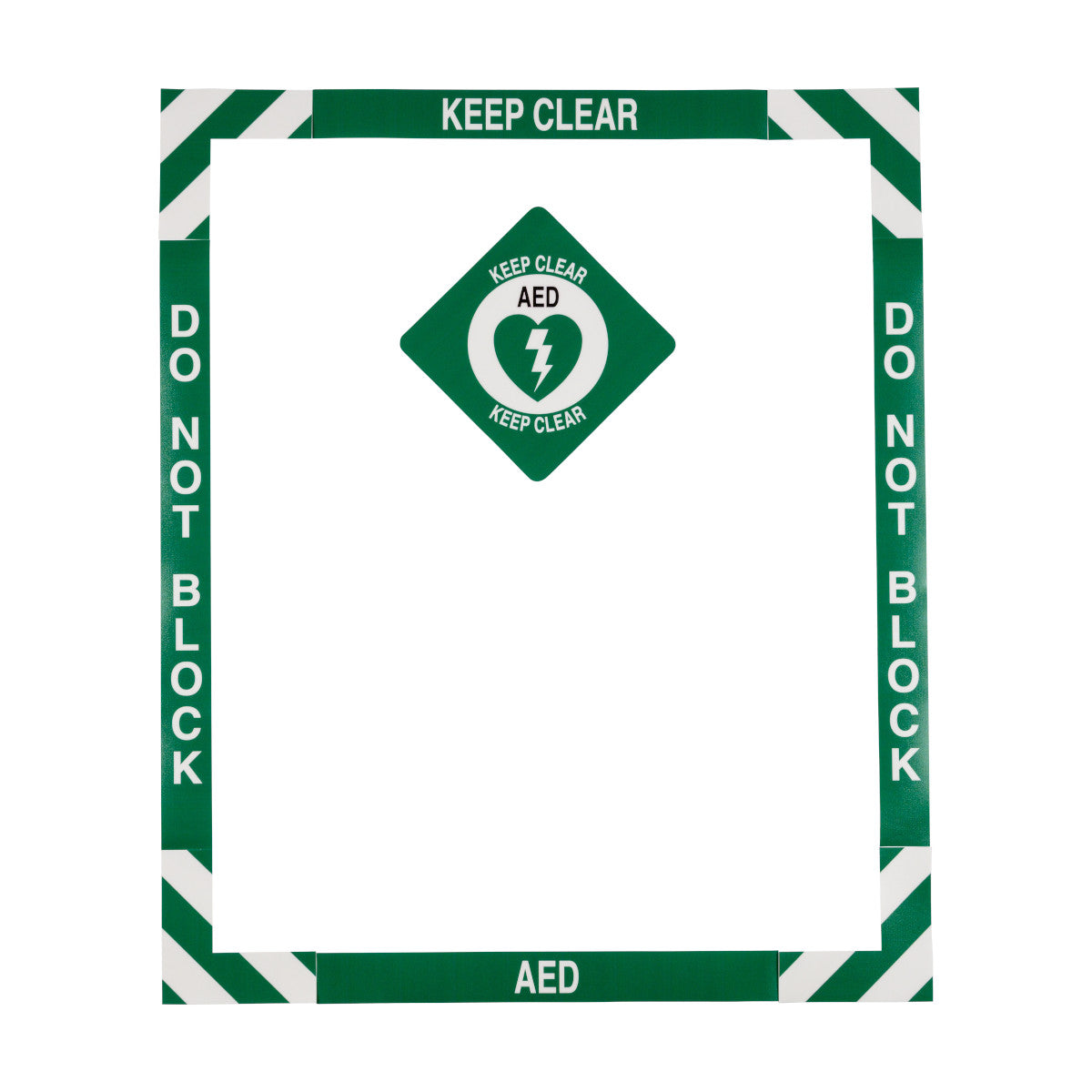 AED Floor Marking Kit