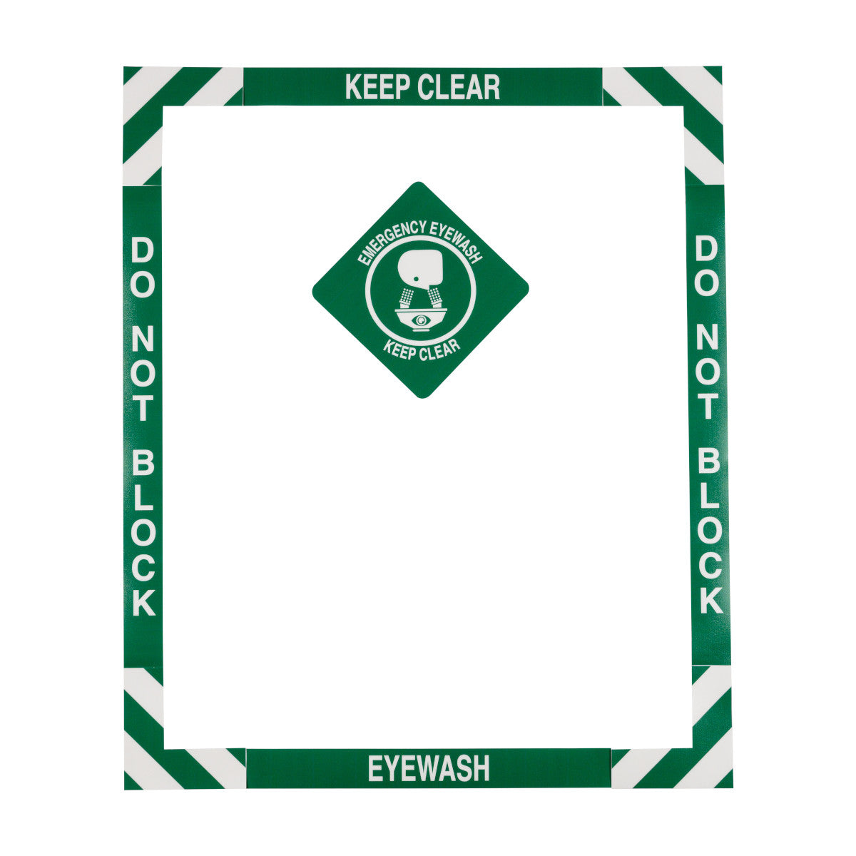 Eye Wash Floor Marking Kit