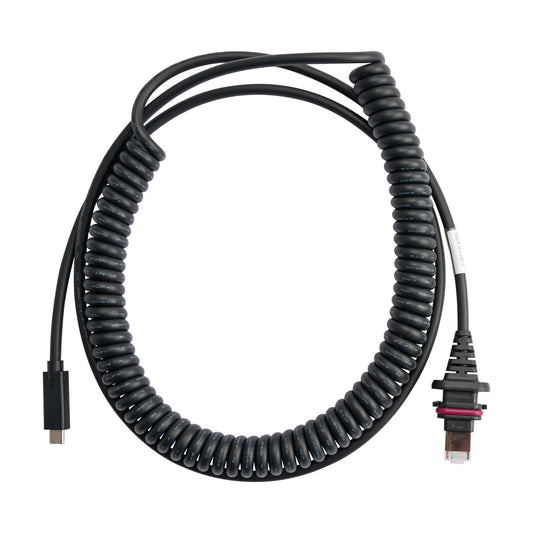 USBC to RJ50 Coiled Cable 9.84FT