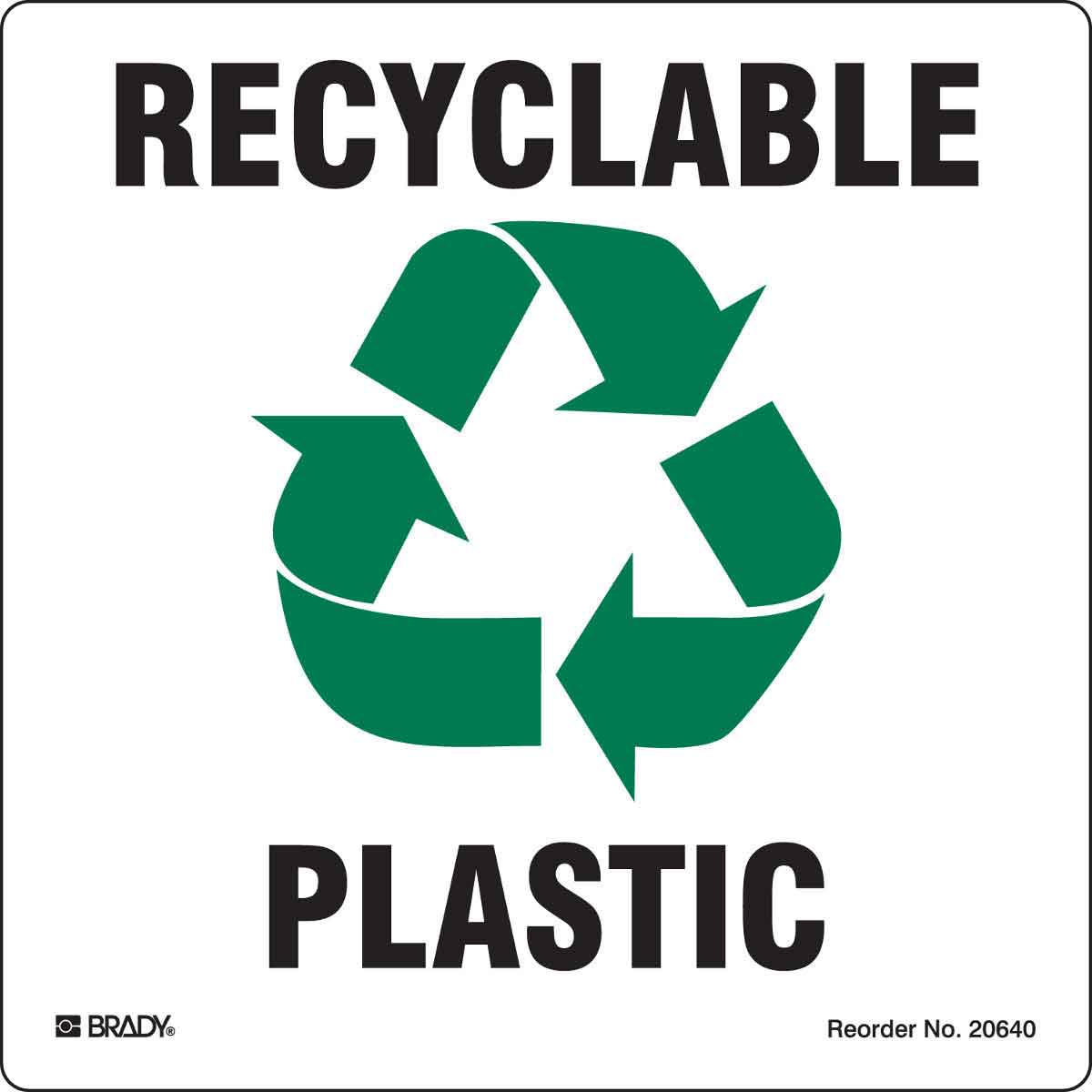 B-7569 5X5 5/PK RECYCLABLE PLASTIC