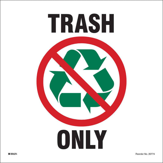 B-595 10X10 5/PK TRASH ONLY