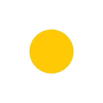 Color-Coded Dots 1.5 in Dia YL 500/RL