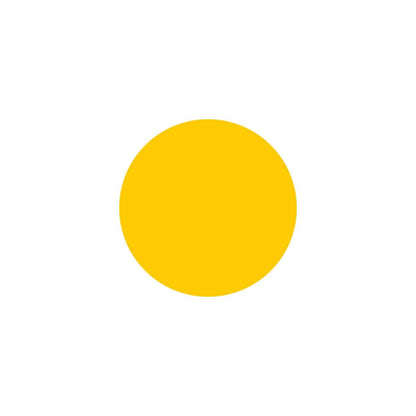 Color-Coded Dots 3 in Dia YL 500/RL