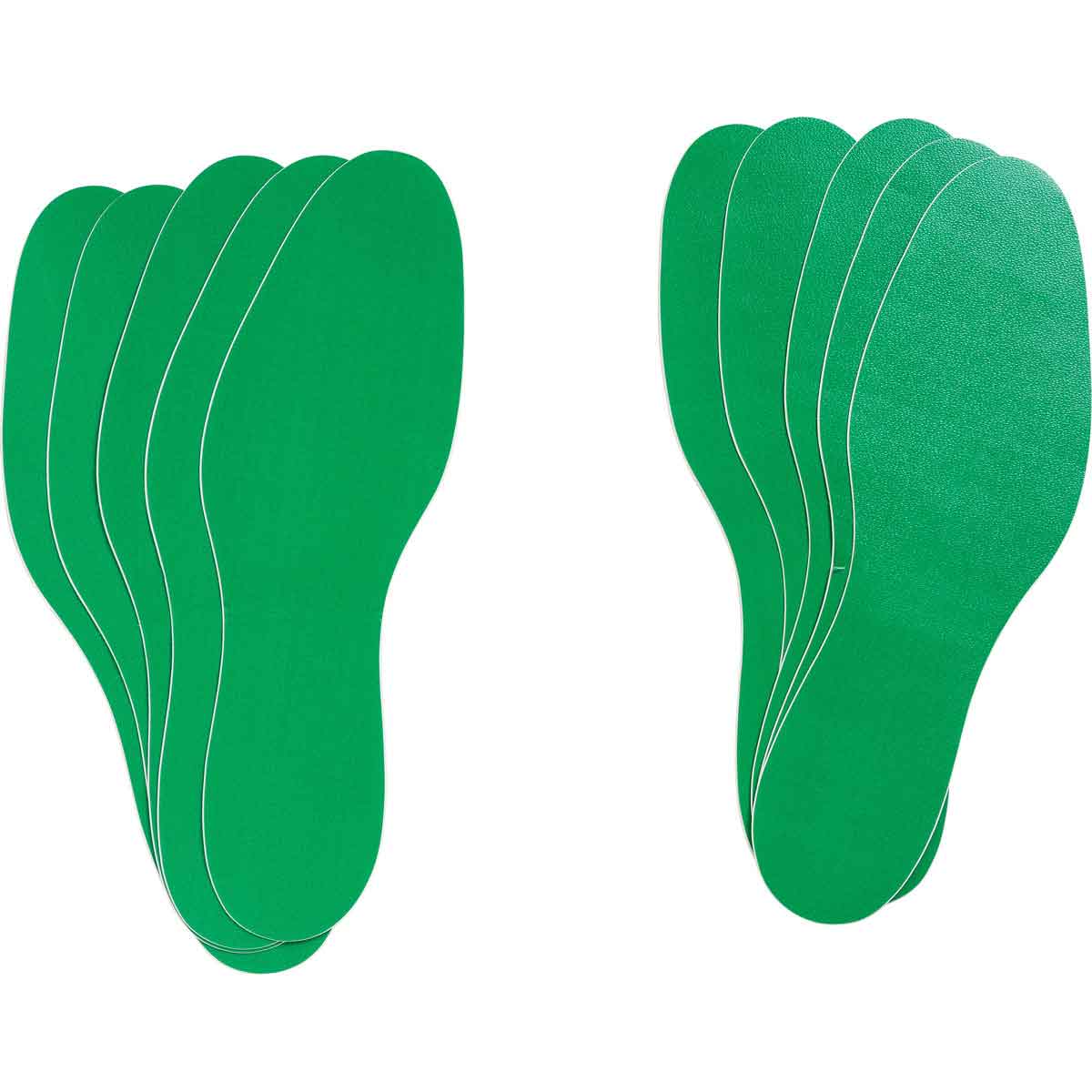GREEN, REMOVABLE ADHESIVE /10