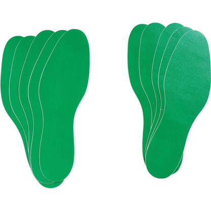 GREEN, REMOVABLE ADHESIVE /10