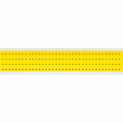 0.25" Vinyl N&L Black on Yellow - 144/PK