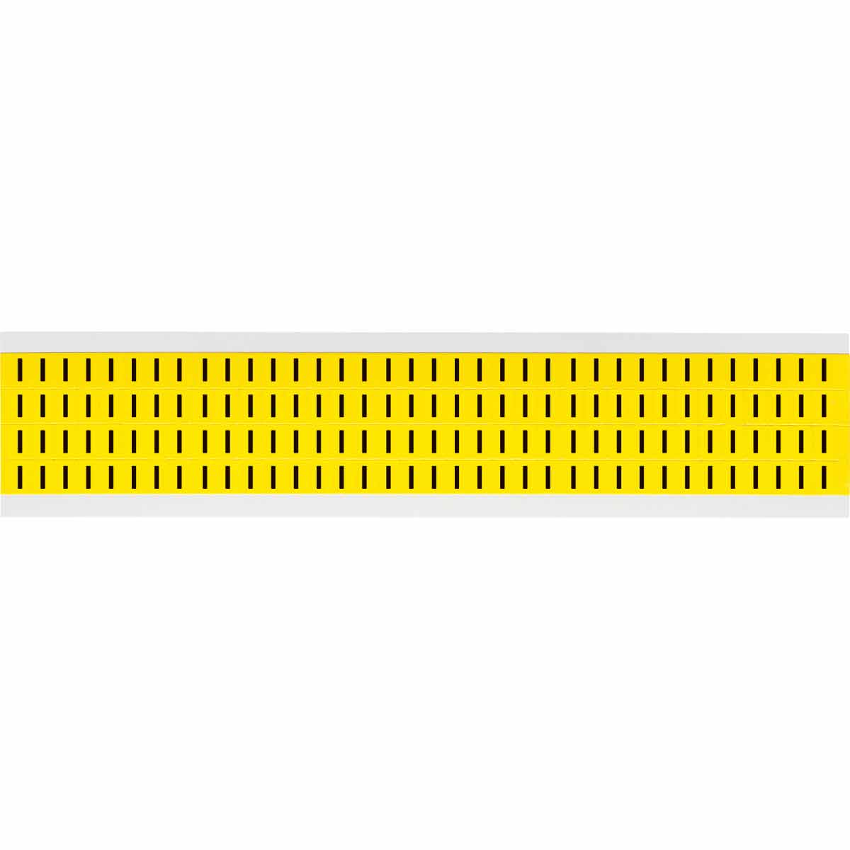 0.25" Vinyl N&L Black on Yellow I 144/PK