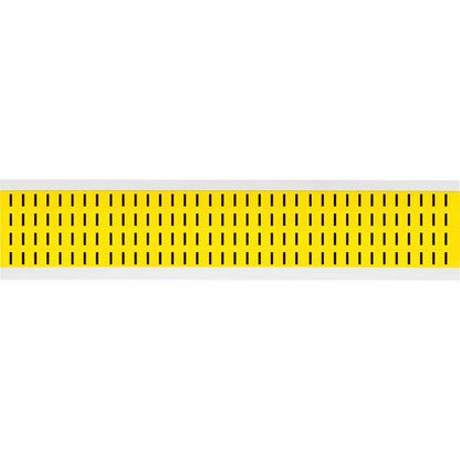 0.25" Vinyl N&L Black on Yellow I 144/PK