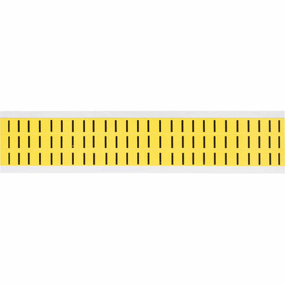 0.375" Vinyl N&L Black on Yellow I 78/PK