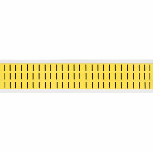 0.375" Vinyl N&L Black on Yellow I 78/PK
