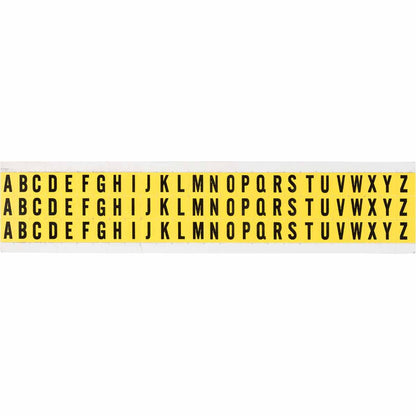 0.375 in Vinyl N&L BK on YL A to Z 78/PK