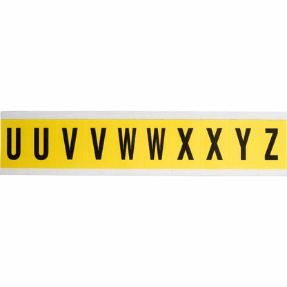 1 in Vinyl N&L BK on YL U to Z 10/PK