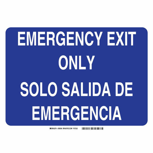 BILING/EMERGENCY EXIT ONLY