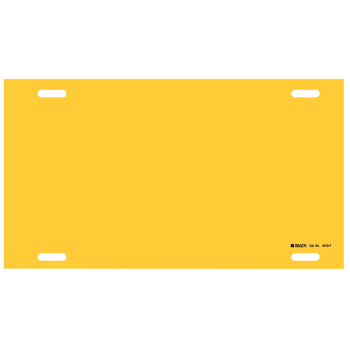 4010-F BLANK YELLOW STYLE F