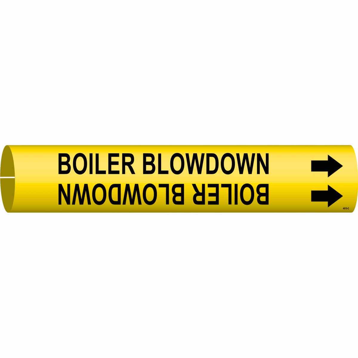 B915 STY C BLK/YEL BOILER BLOWDOWN