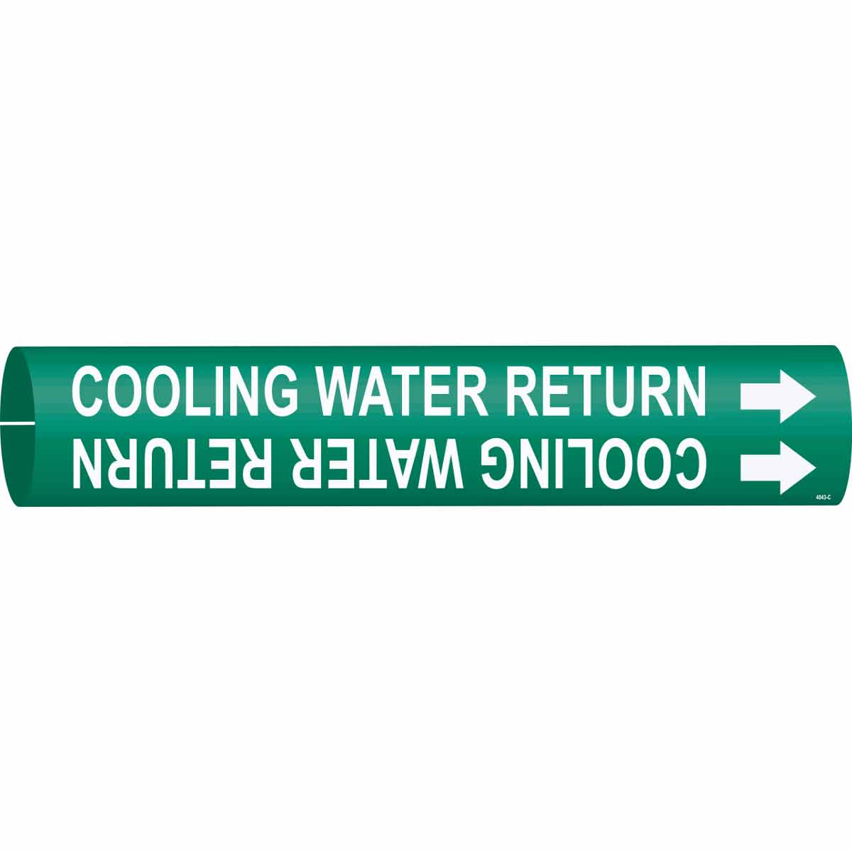 4043-C COOLING WATER RETURN/GRN/STY C
