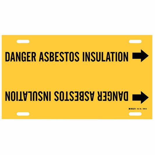 B915 STY G B/Y DNGR ASBESTOS INS