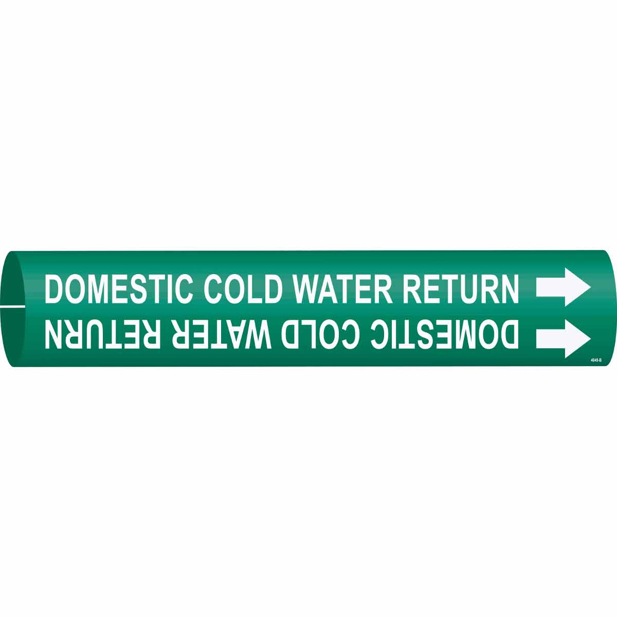 4049-B DOMESTIC COLD WATER RET/GRN/B