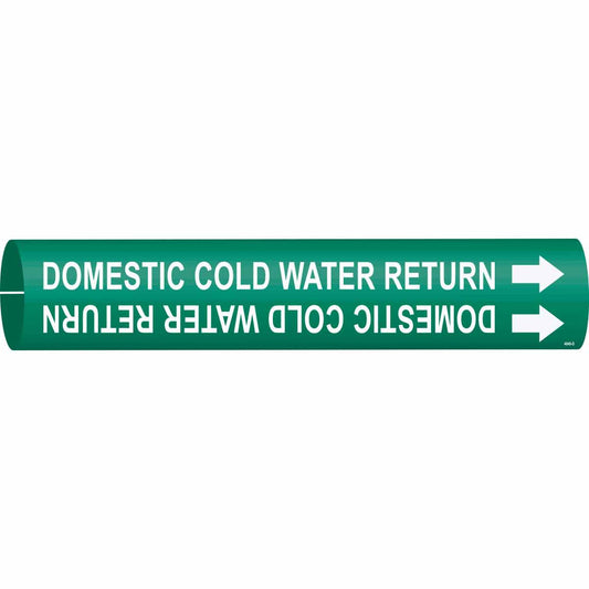 4049-D DOMESTIC COLD WATER RET WHT/GRN