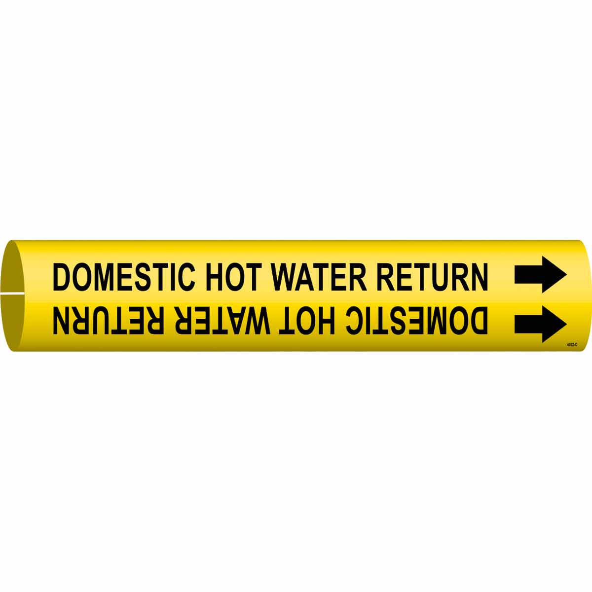 4052-C DOMESTIC HOT WATER RET BLK/YEL