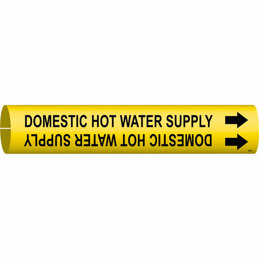 4053-C DOMESTIC HOT WATER SUP BLK/YEL