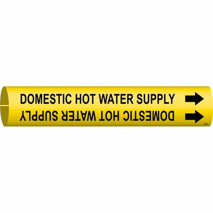 4053-D DOMESTIC HOT WATER SUP BLK/YEL