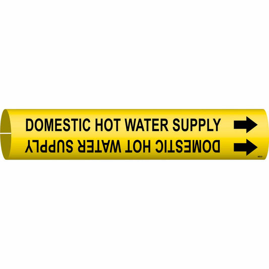 4053-D DOMESTIC HOT WATER SUP BLK/YEL