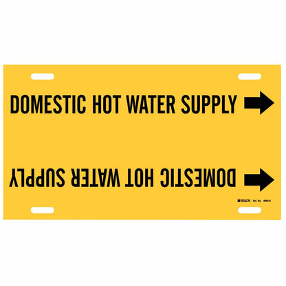 4053-G DOMESTIC HOT WTR SUPPLY/YEL/BK G