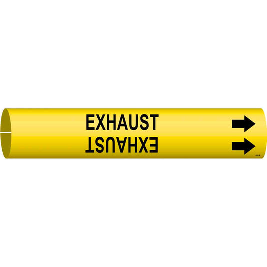 4057-B EXHAUST BLK/YEL
