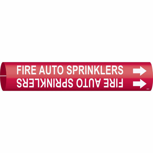 4059-B FIRE AUTO SPRINKLERS/RED/STY B