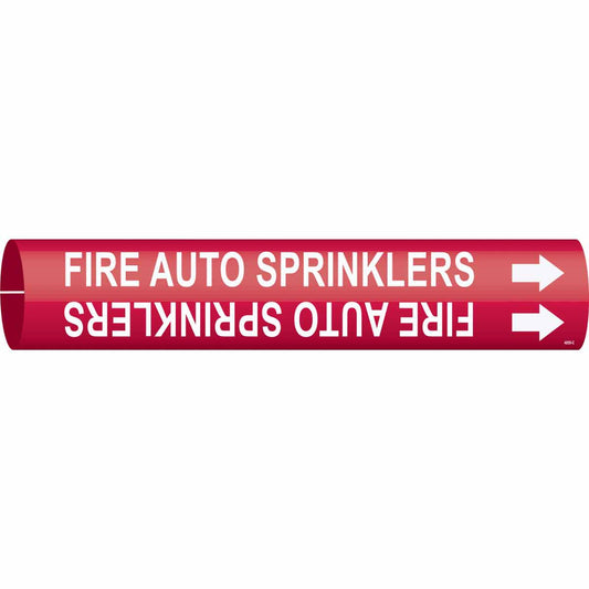 4059-C FIRE AUTO SPRINKLERS/RED/STY C