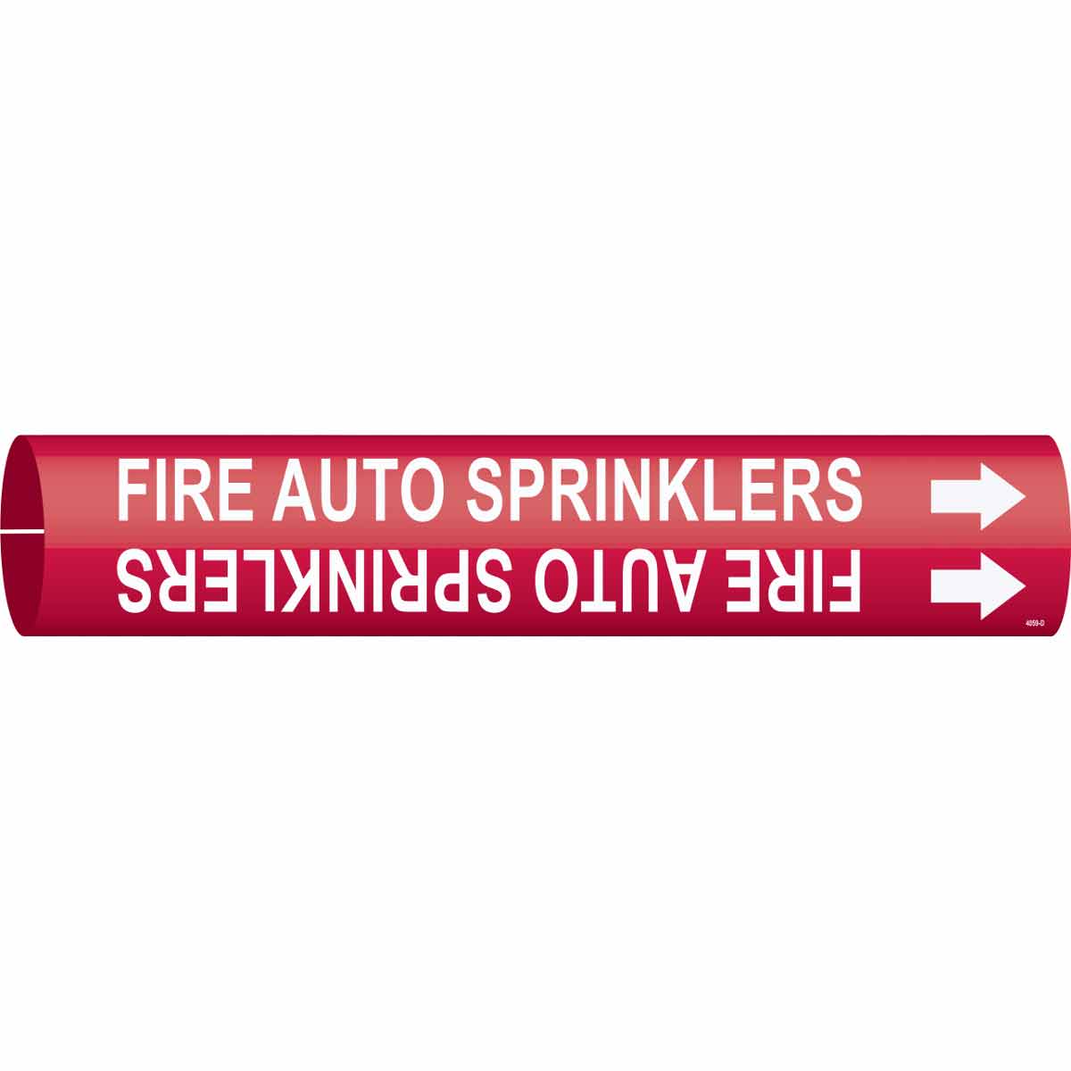 4059-D FIRE AUTO SPRINKLERS/RED/STY D