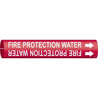 4060-A FIRE PROTECTION WATER WHT/RED