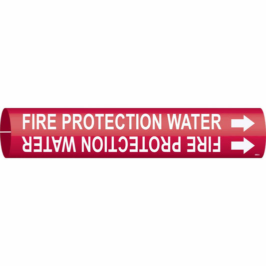4060-A FIRE PROTECTION WATER WHT/RED