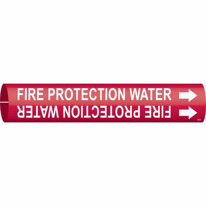 4060-B FIRE PROTECTION WATER WHT/RED