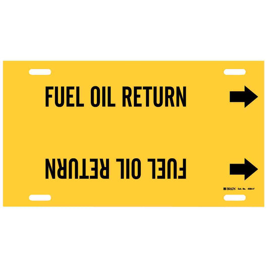 4064-F FUEL OIL RETURN YEL/BLK STY F