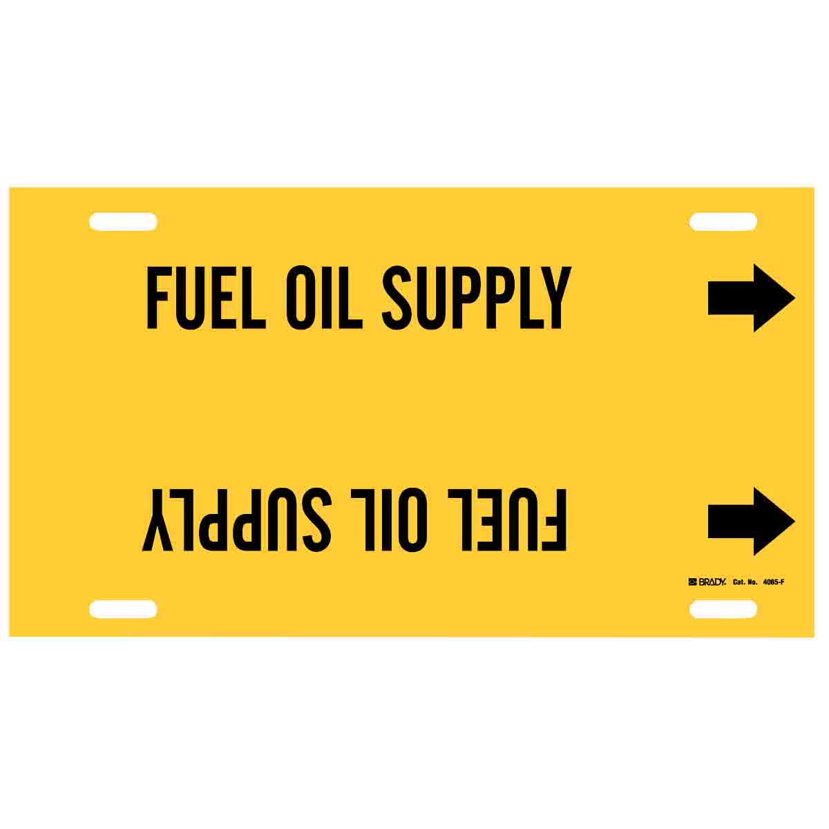 4065-F FUEL OIL SUPPLY YEL/STY F