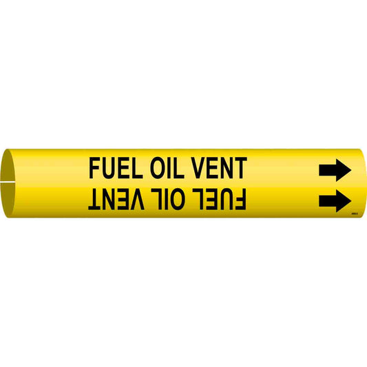 B915 4066-D BLK/YEL FUEL OIL VENT