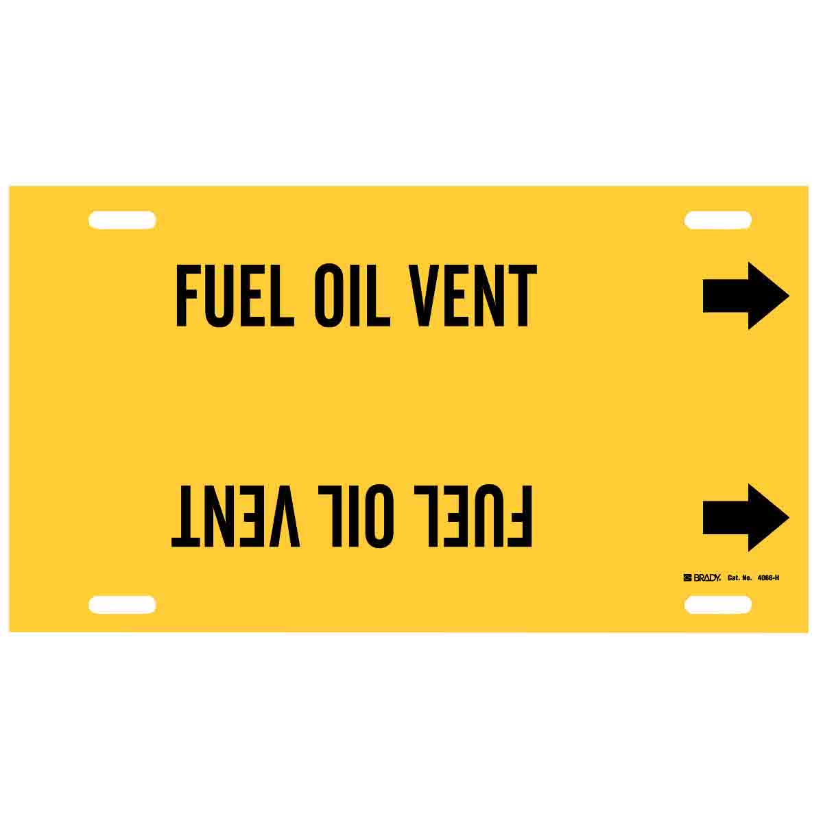 4066-H FUEL OIL VENT YEL/STY H