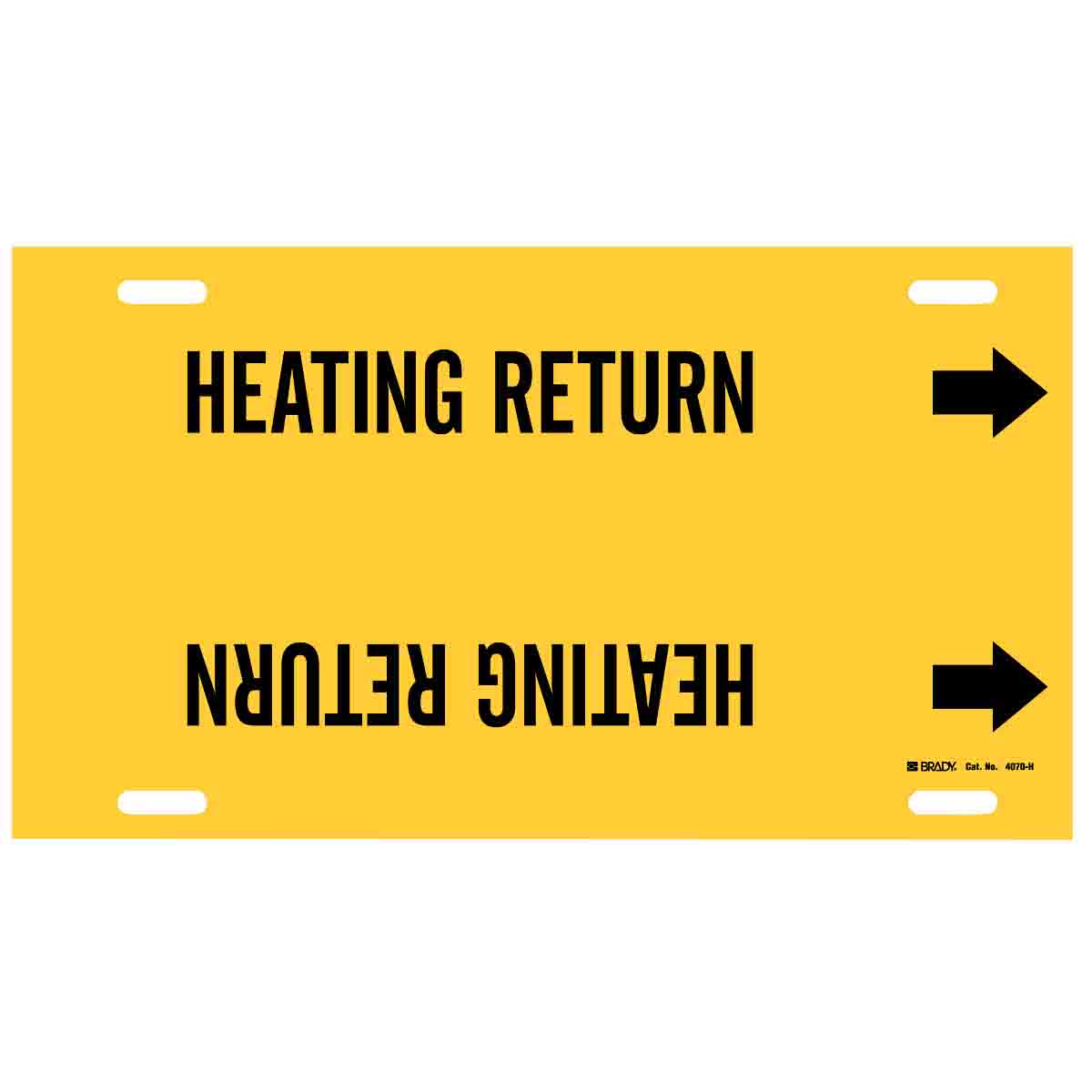 4070-H HEATING RETURN/YEL/STY H